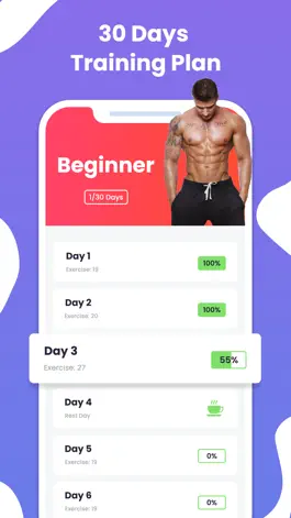 Game screenshot Six Pack Abs in 30 Days: VAFit apk