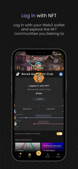 Game screenshot NFT Events & Chats - Belong apk