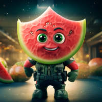 Watermelon Fruit Merge Game