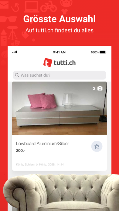 tutti.ch:Second hand verkaufenのおすすめ画像1