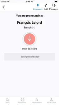 Forvo Pronunciation iphone resimleri 4