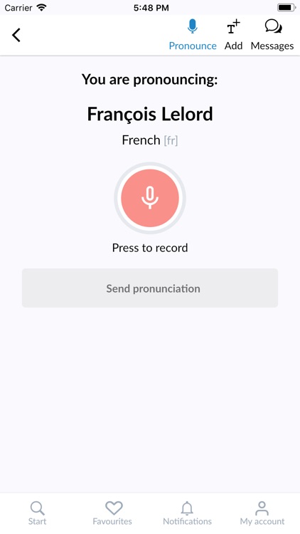 Forvo Pronunciation screenshot-3