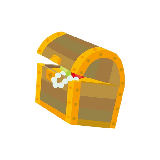 Treasure sticker icon