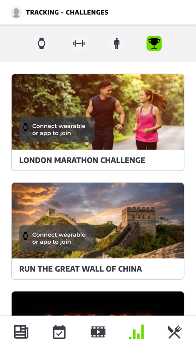 Hudson Core Fitness Screenshot