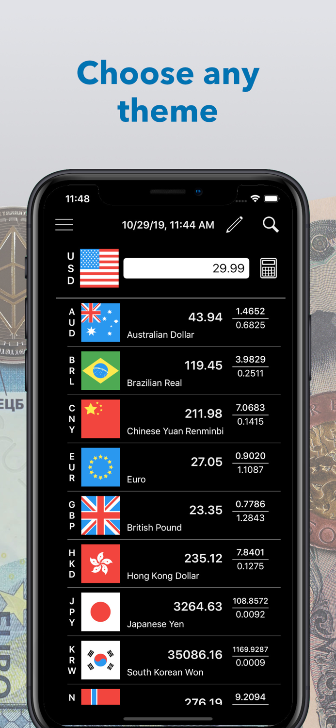 Currency exchange converter