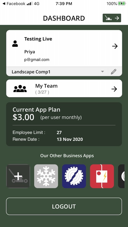 Landscape Maintenance Pro App