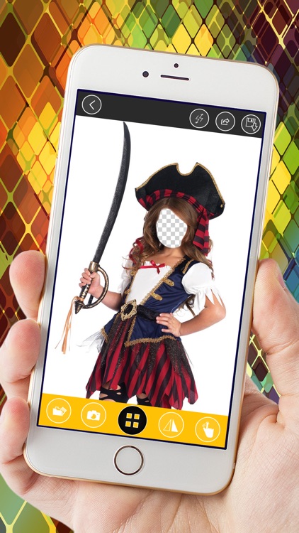 Pirate Girl Photo Montage