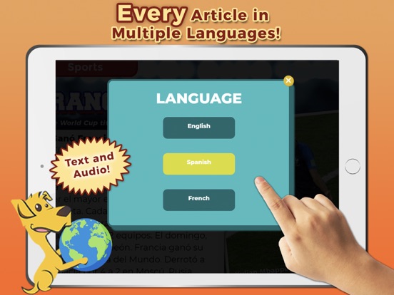 News-O-Matic: Reading for Kids iPad app afbeelding 5