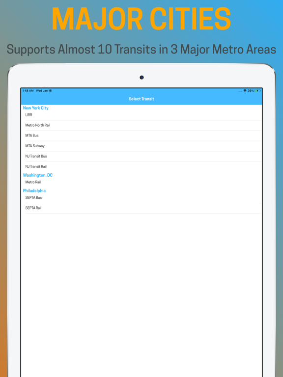 Travelert iPad screenshot