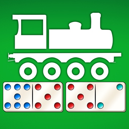 Mexican Train Dominoes Classic Icon