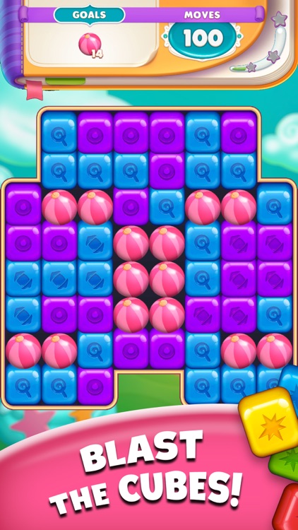 Cartoon Crush Pop Block Puzzle screenshot-0