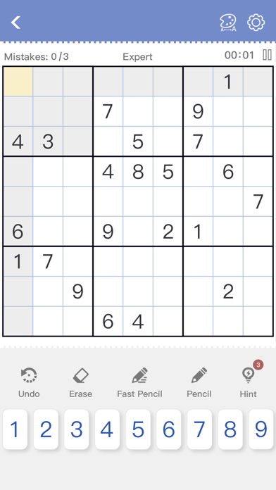 Sudoku - Brain Puzzle Games Screenshot