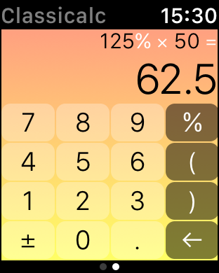 Classicalc calculator screenshot 20
