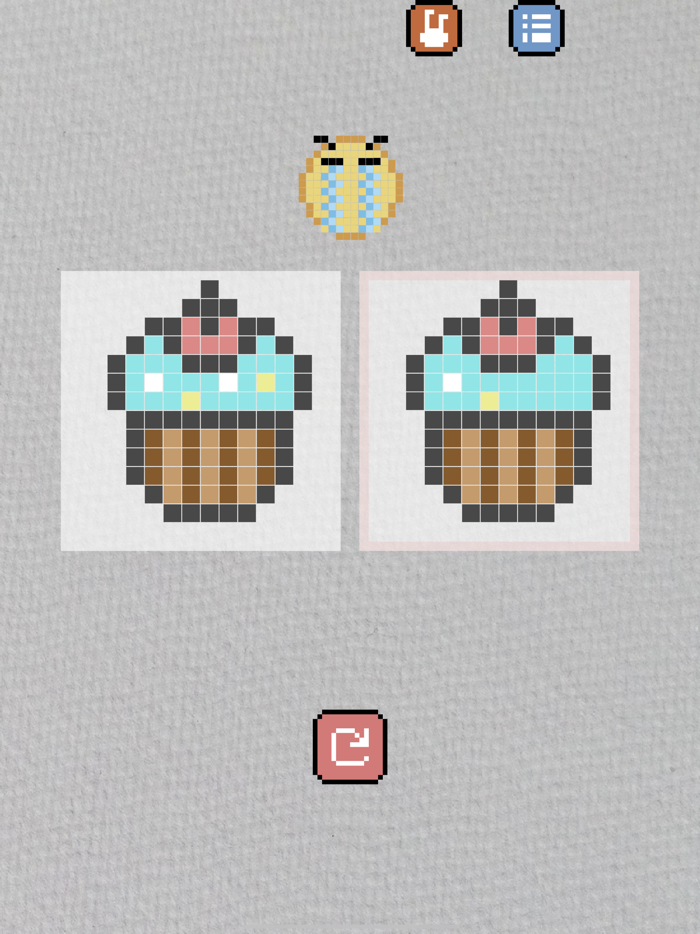 Pixel Art - grid doodle