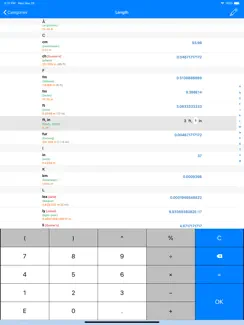 Converter and Calculator Lite iPad image 1