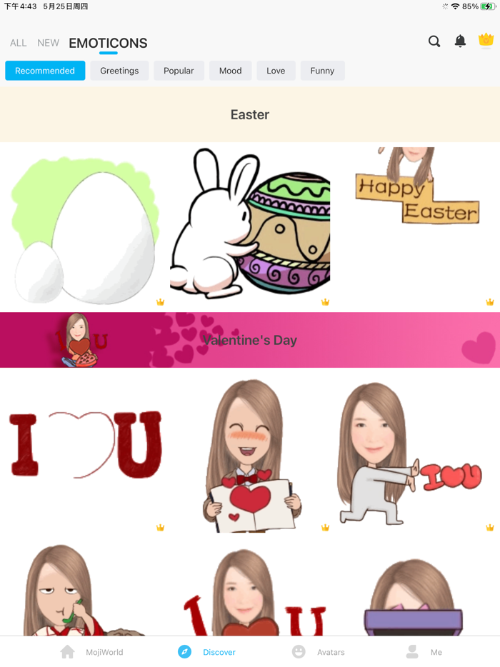 MomentCam Cartoons and Stickers