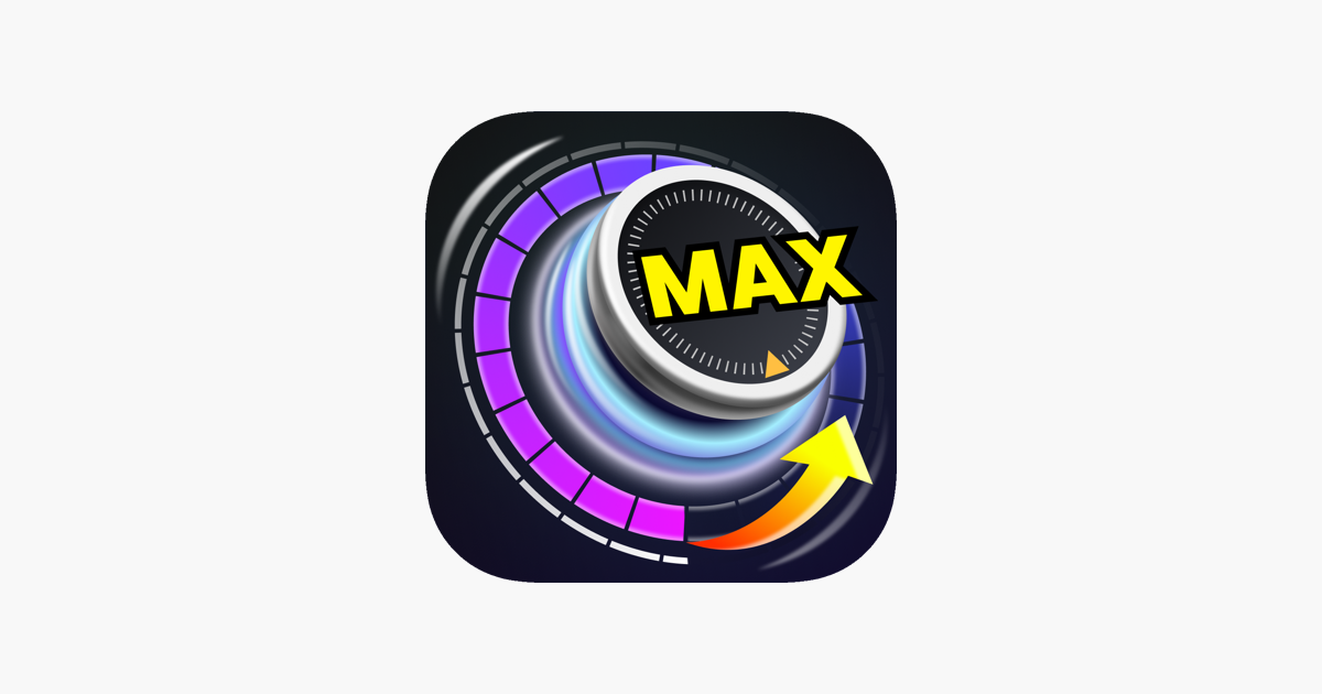raise volume of song app