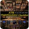 Icon Preflight checklist ATR 42-500