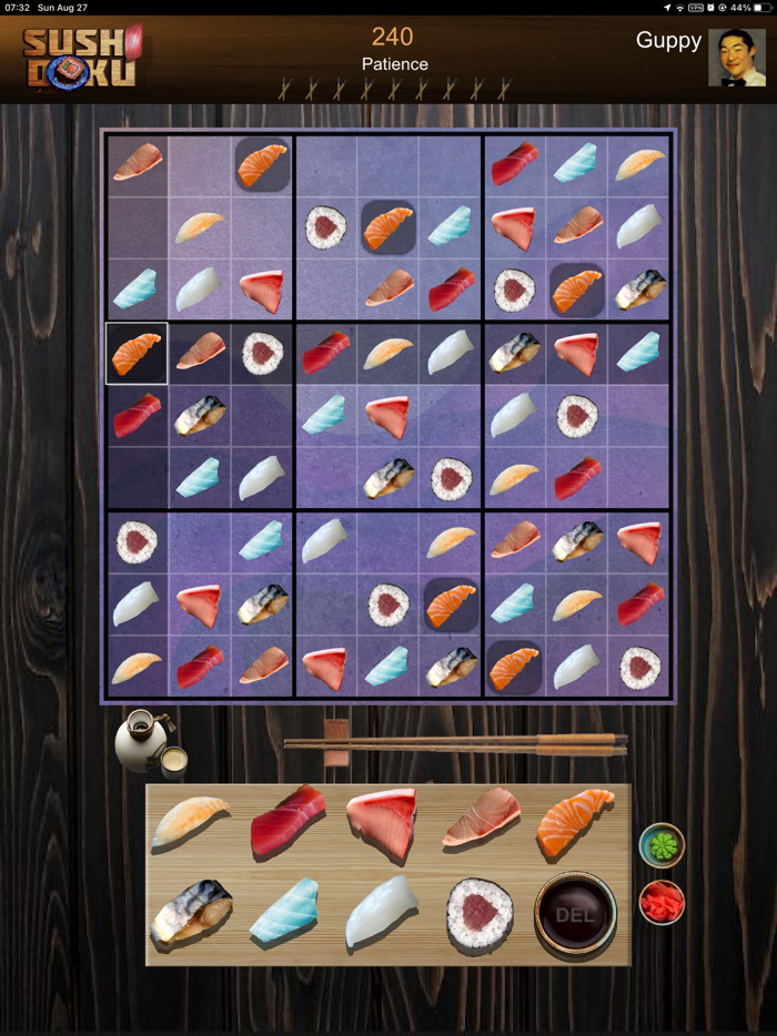 Sushidoku - Sudoku with Sushi