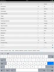 einkaufslisten ipad bildschirmfoto 2