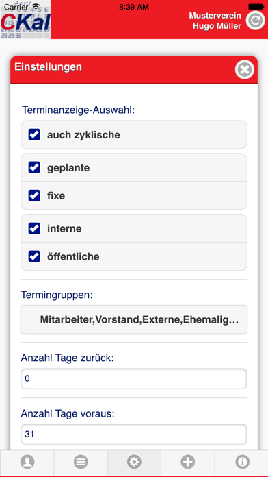CKalender Screenshot