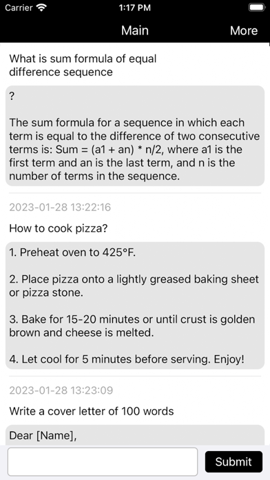 AI Assistant-Help think deeply Screenshot