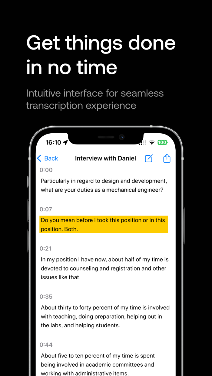 Transcribe voice to text - Pro