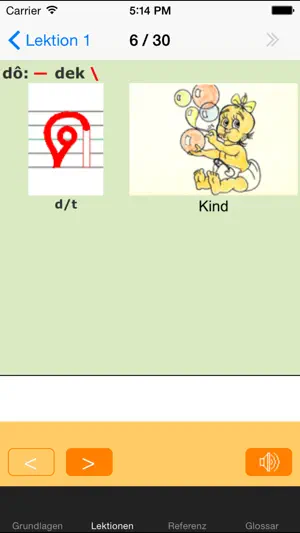 ClickThai Lesetrainer screenshot 4