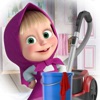 Masha and Bear Clean House icon