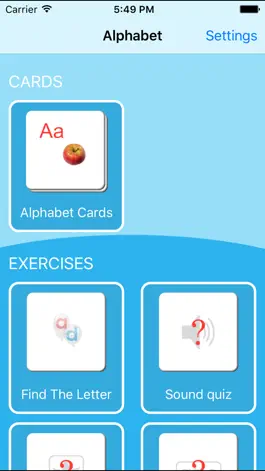Game screenshot English Alphabet Cards mod apk