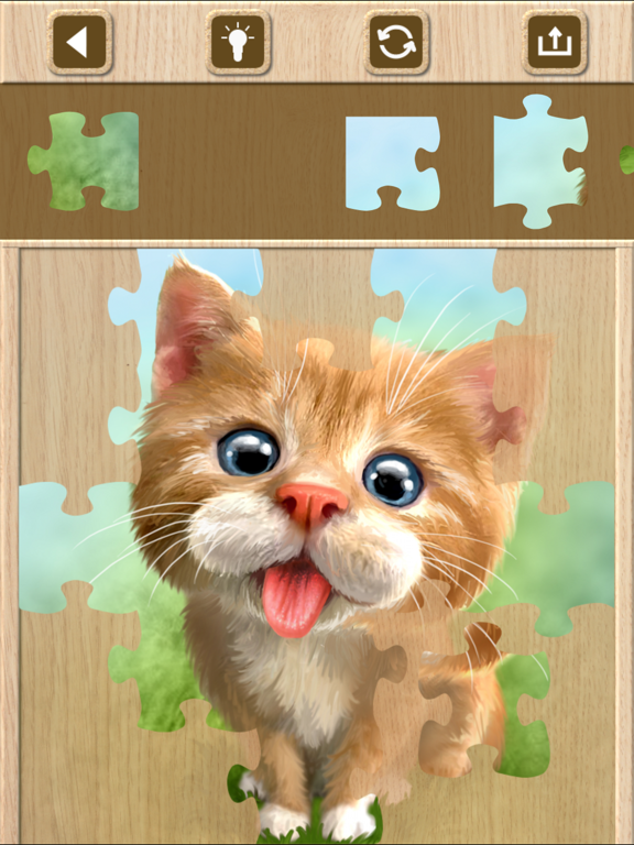 Screenshot #6 pour Animal Jigsaw Puzzle Game‪s‬