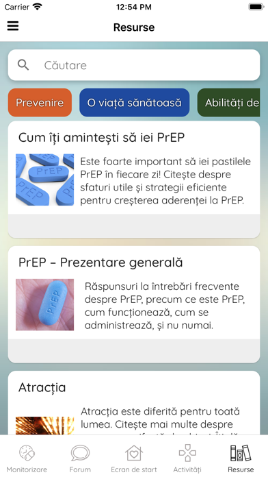 PrEP Romania Screenshot