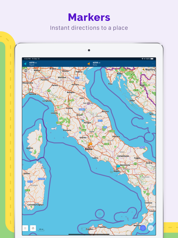 OsmAnd Maps Travel & Navigate iPad screenshot 8 - Travel app