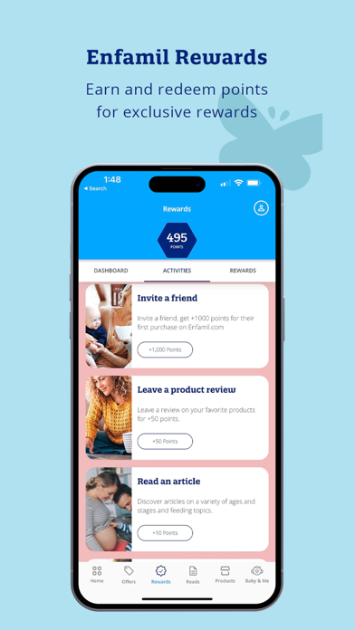 Enfamil: Baby Rewards Tracker® Screenshot