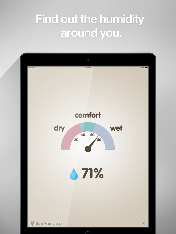 Screenshot #1 for Hygrometer -Check the humidity