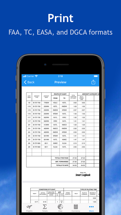 Smart Logbook Screenshot