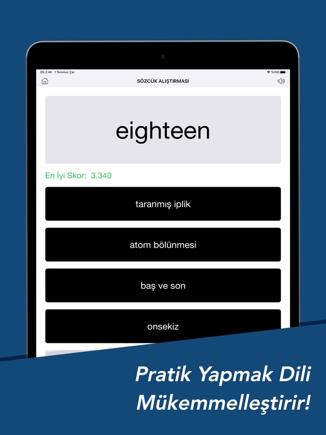 İngilizce Türkçe Sözlük - App Store'da
