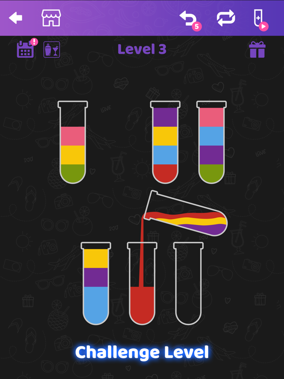 Screenshot #6 pour Puzzle d'eau: tri de cocktails
