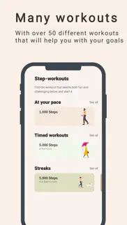 step - health, walking tracker iphone screenshot 3