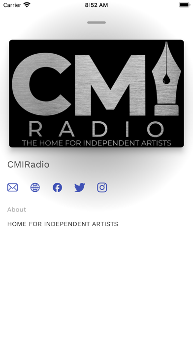 CMI Radio Screenshot