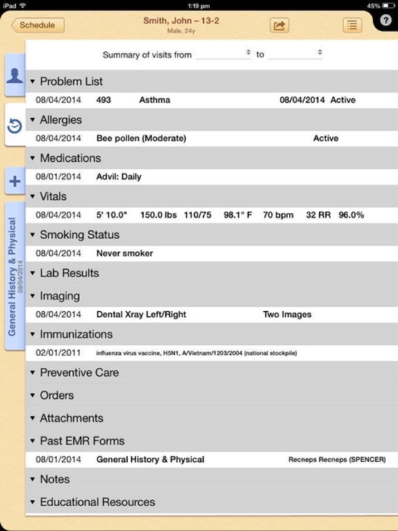 Screenshot #6 pour MacPractice iEHR