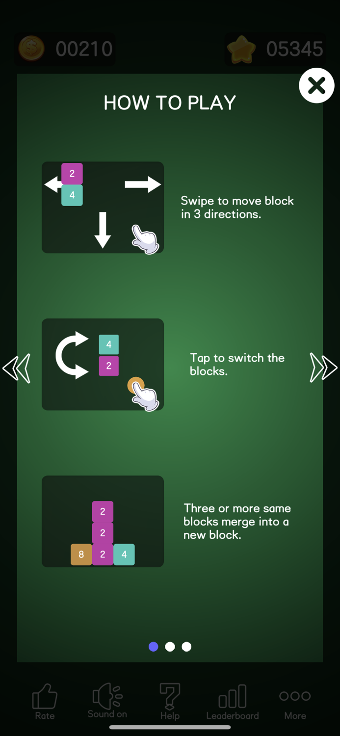 Number Merge-merge to infinity