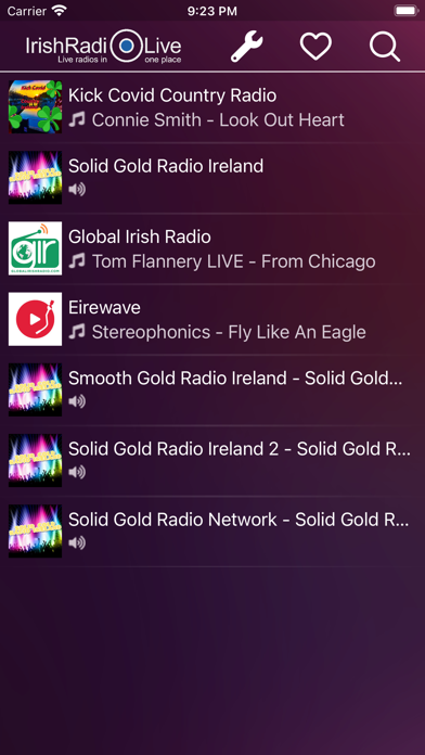 Irish Radio Live - Ireland Screenshot