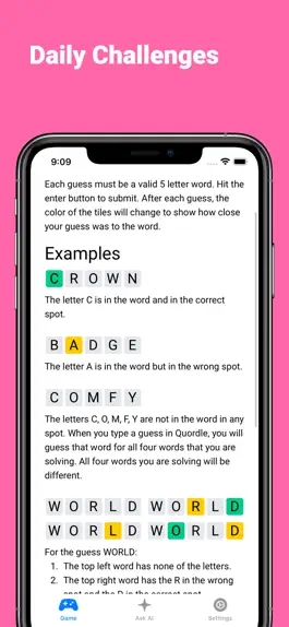 Game screenshot Quad Four Words Guessing Game hack