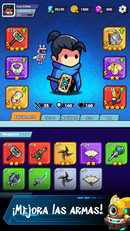 Supervivencia del héroe io screenshot 5