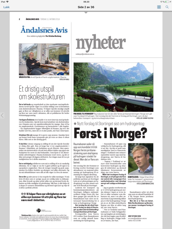 Screenshot #5 pour Åndalsnes Avis eAvis