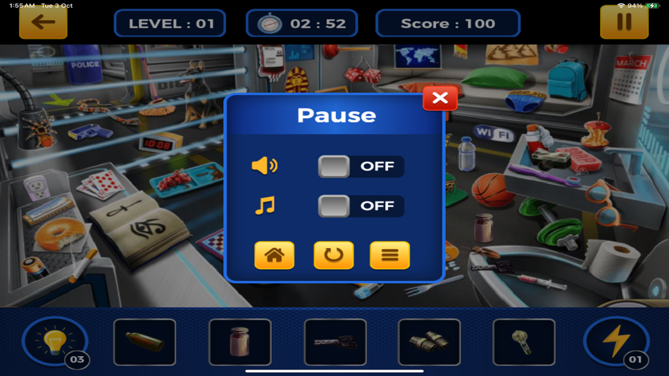 #3. Crime Scene Search & Find (iOS) 由: Abhishek Akhani