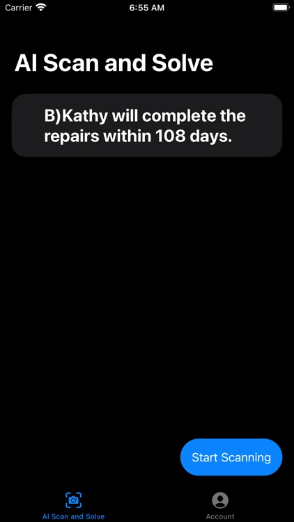 AI Scan and Solve