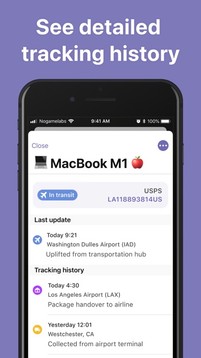 Package Tracker: Track Parcels Screenshot