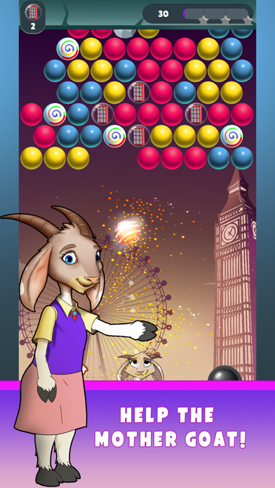Bad Wolf! Bubble Shooter Screenshot